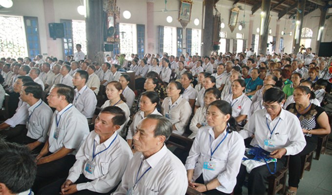 Caritas GP Bùi Chu đã tổ chức Đại hội lần thứ II