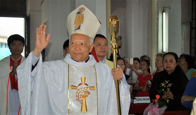 Đức TGM Phêrô Nguyễn Văn Tốt, Sứ thần Tòa Thánh tại Sri LanKa đã về thăm quê hương