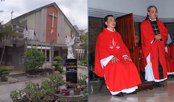 Linh mục Phaolô Nguyễn Phong Phú nhận xứ Thanh Đa