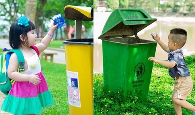 Cần ý thức phân loại rác