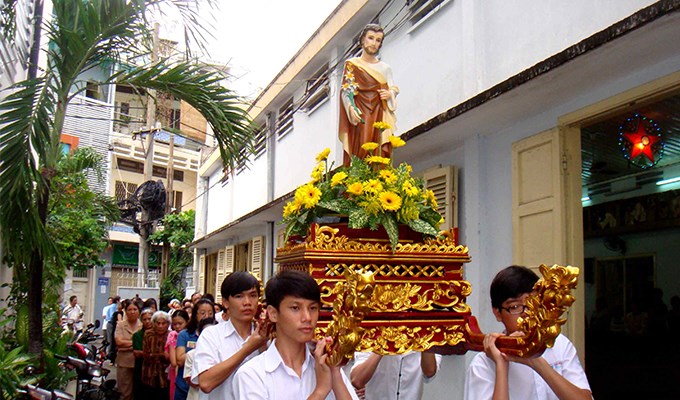 Thánh Giuse - vị bổn mạng của nhiều xứ đạo