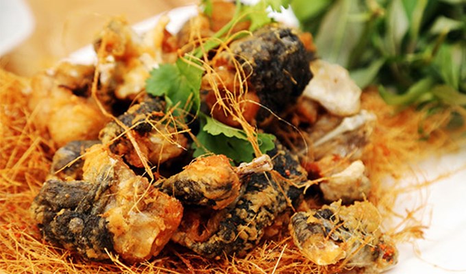 Ếch núp lùm vị miền Tây