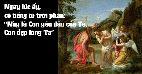 HỌC HỎI PHÚC ÂM CHÚA NHẬT LỄ CHÚA GIÊSU CHỊU PHÉP RỬA - NĂM A