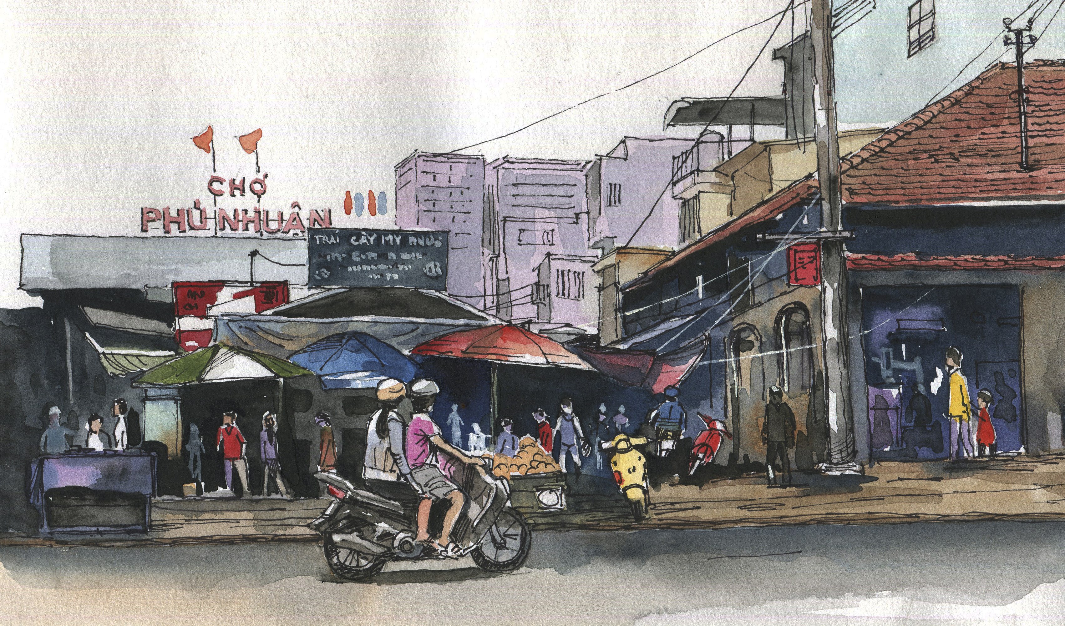 Chợ Phú Nhuận xưa và ký ức của một gia đình
