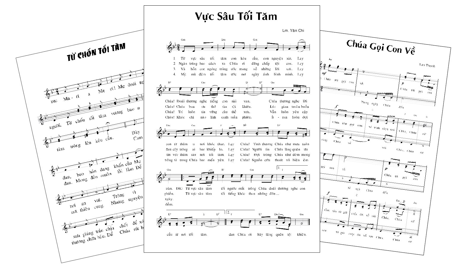 Nhiều bài thánh ca đã được chỉnh từ