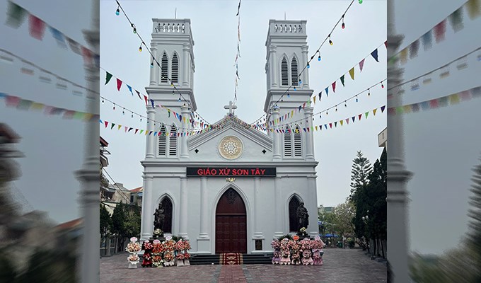Cung hiến thánh đường giáo xứ Sơn Tây