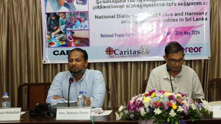 Caritas Sri Lanka hướng đến sự hòa hợp cộng đồng