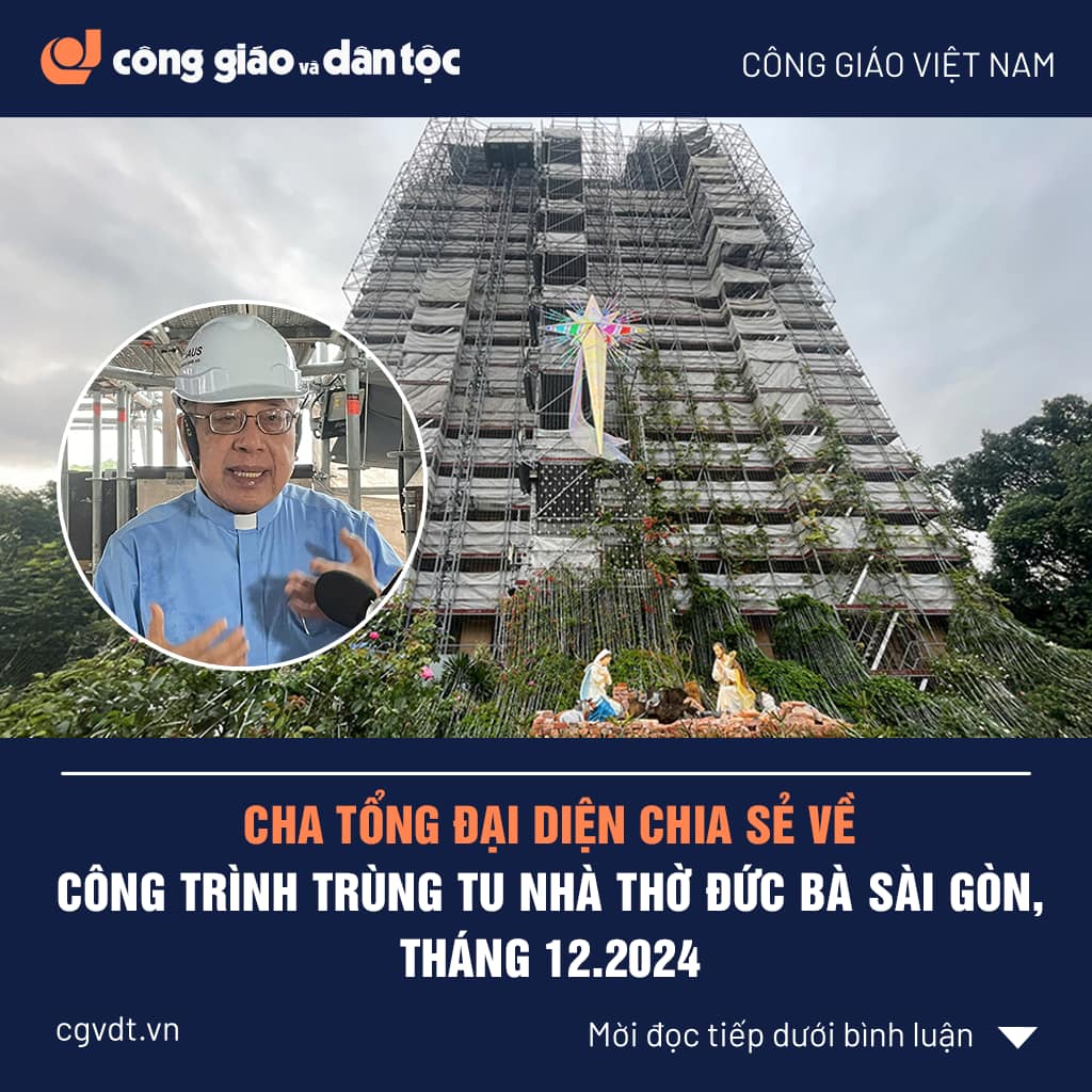 Về công trình trùng tu Nhà thờ Đức Bà Sài Gòn
