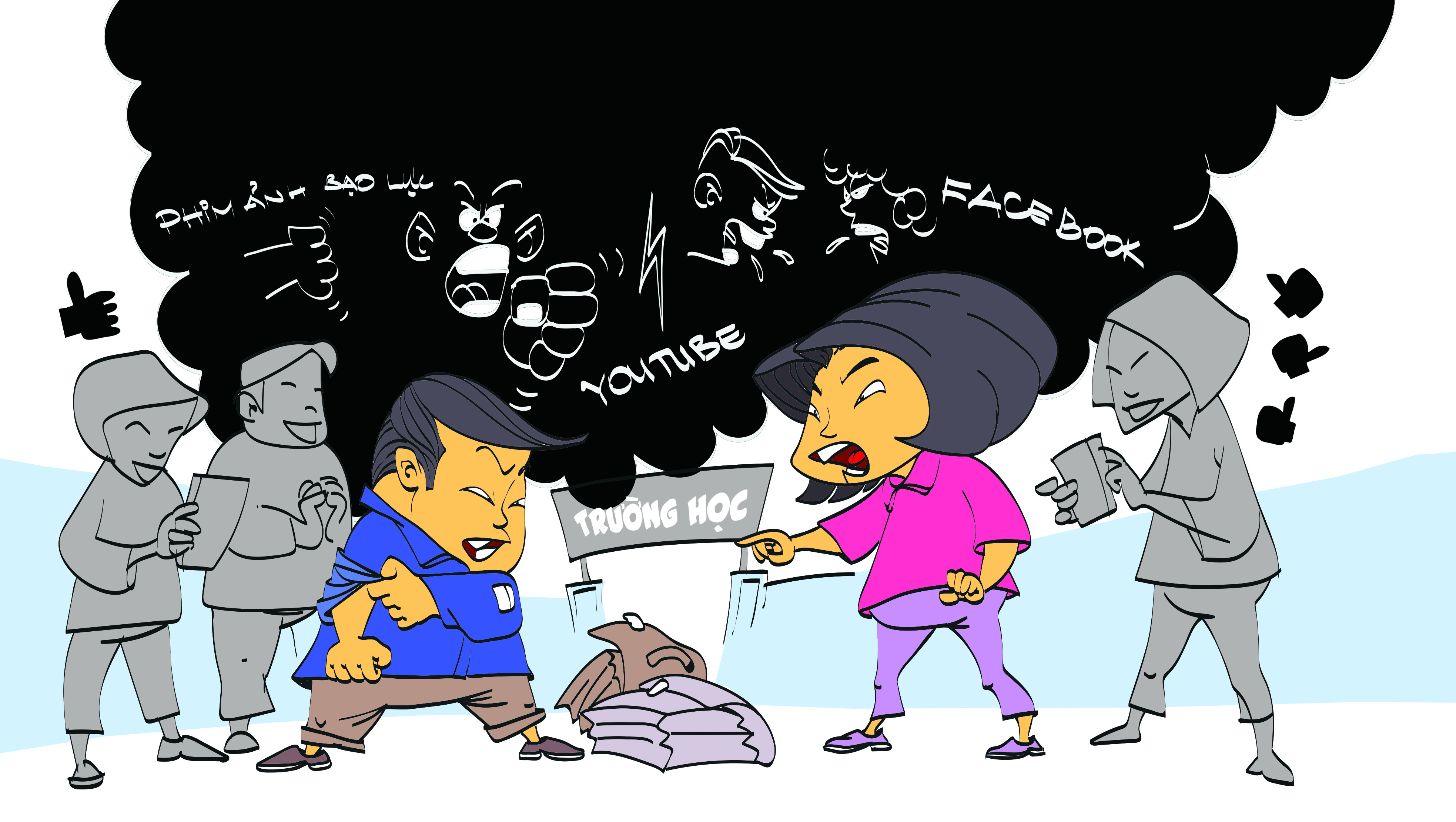 Káº¿t quáº£ hÃ¬nh áº£nh cho bao luc hoc duong