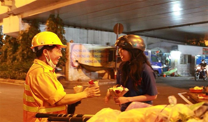Bạn trẻ với môi trường