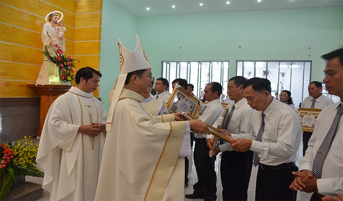 Thánh lễ kỷ niệm 3 năm thành lập giáo xứ Thới Hòa
