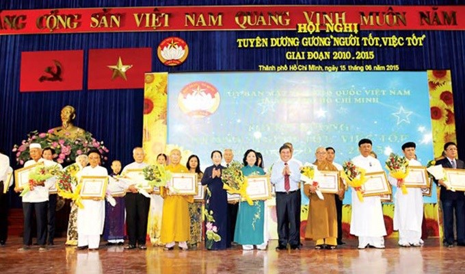 Tuyên dương 125 gương người tốt việc tốt