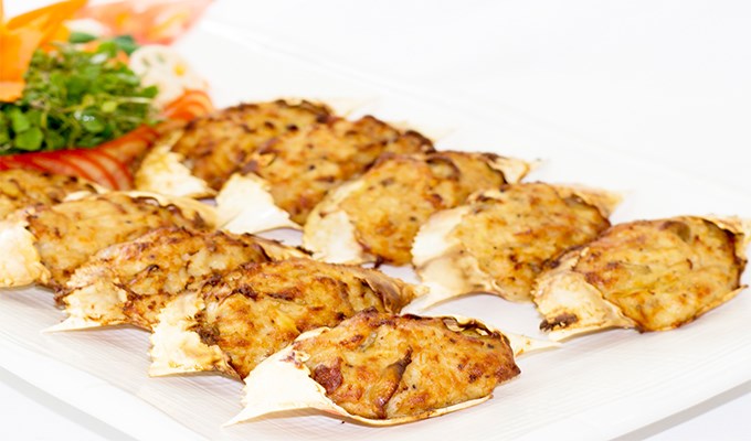Lạ miệng với cua farci
