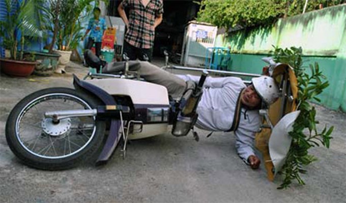 Một lần té