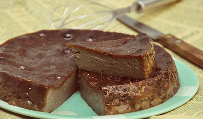 Độc đáo chiếc  bánh gan nướng