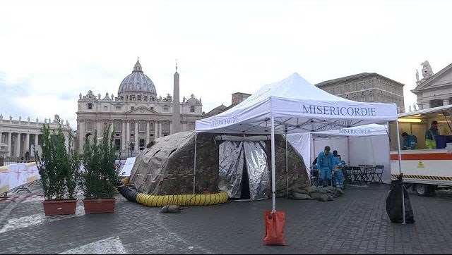 Bệnh viện dã chiến cho người nghèo tại Vatican