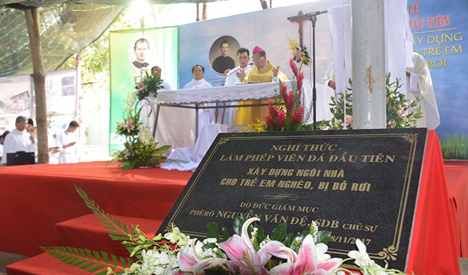 Dòng Don Bosco dựng ngôi nhà nuôi trẻ nghèo