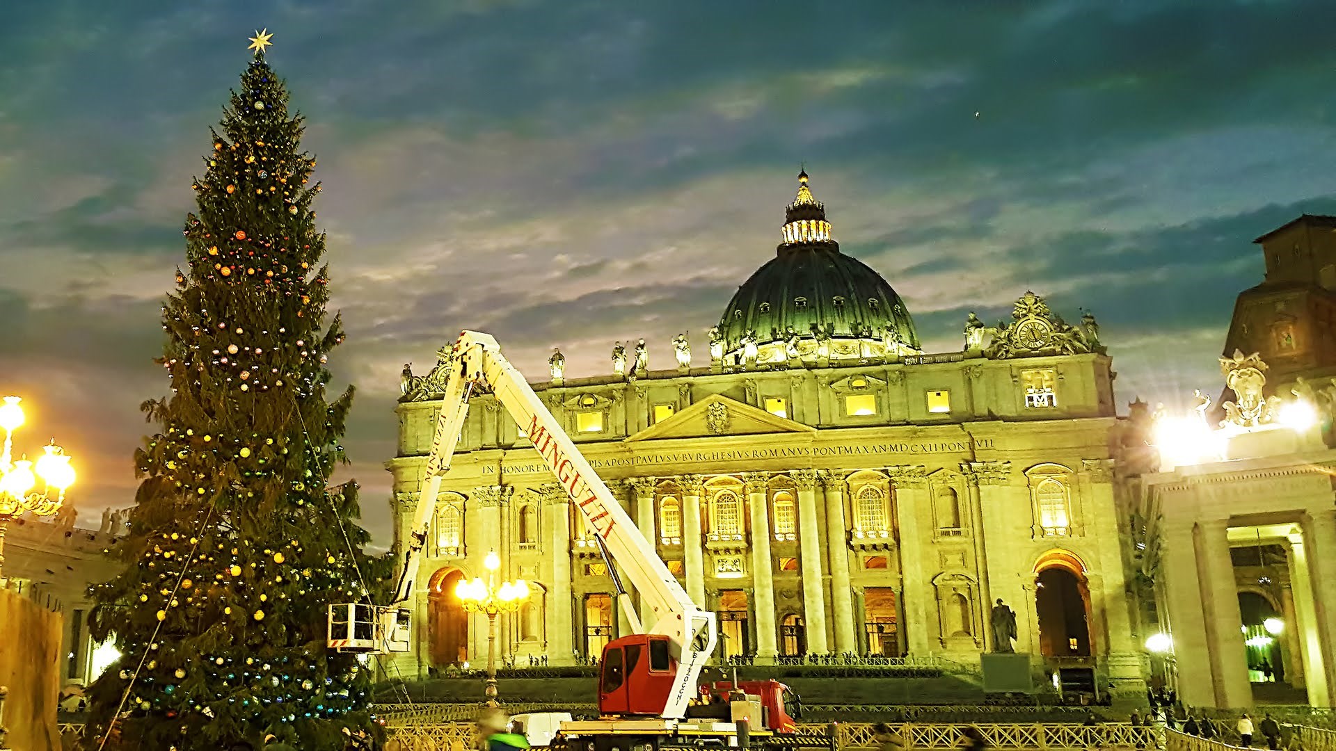 Vatican chuẩn bị chào đón Giáng sinh