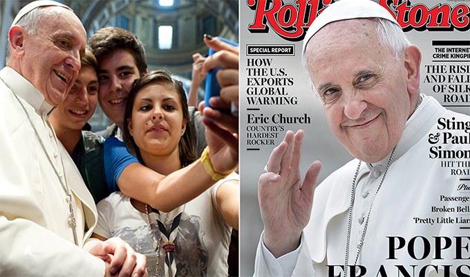 Rolling Stone : Đức Giáo Hoàng của “thế hệ selfie”