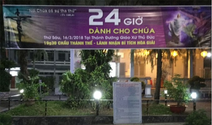 “24 giờ dành cho Chúa”