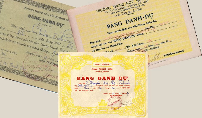 Bảng danh dự