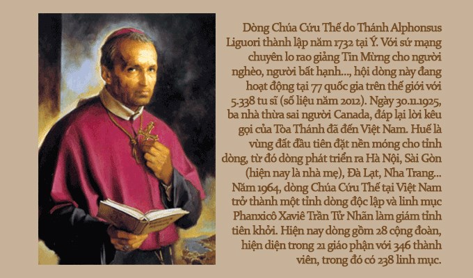 Dòng Chúa Cứu Thế trong hành trình rao giảng Tin Mừng