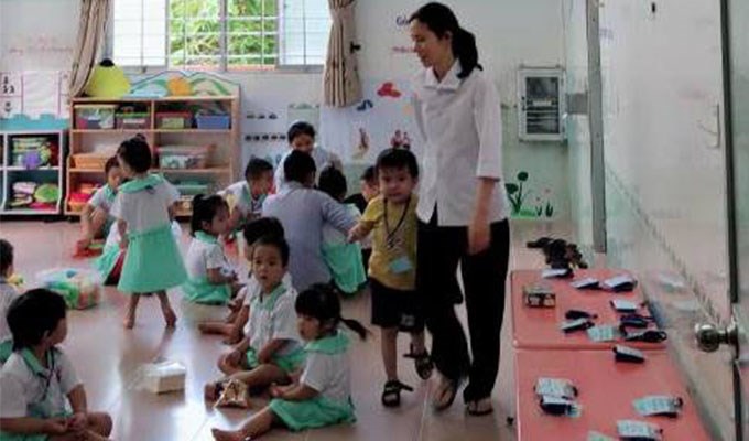 Giúp trẻ những ngày đầu đi học