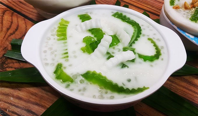 Béo bùi chè dừa non