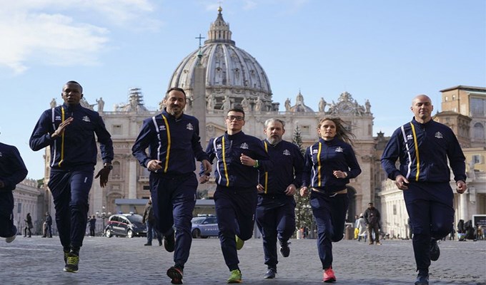 Vatican ra mắt  đội tuyển điền kinh
