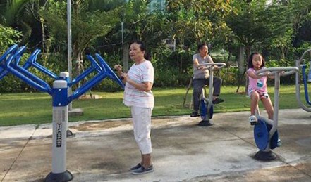 Cuộc sống của lão niên ở chung cư