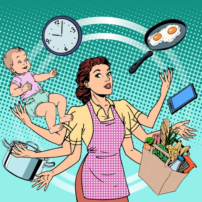Việc nhà  có đơn giản ?