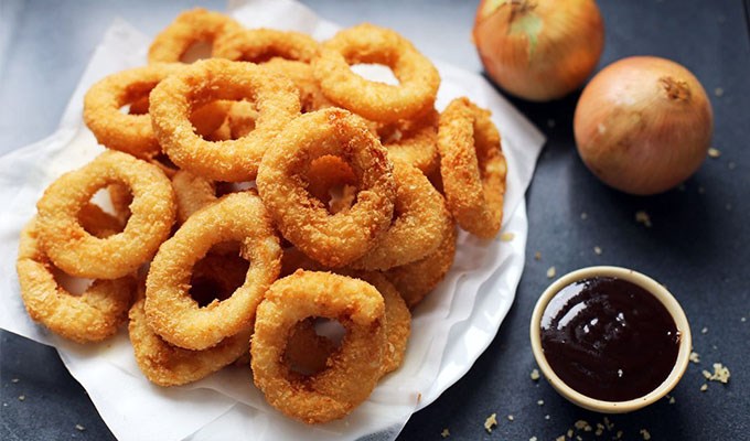 Snack vòng hành tây