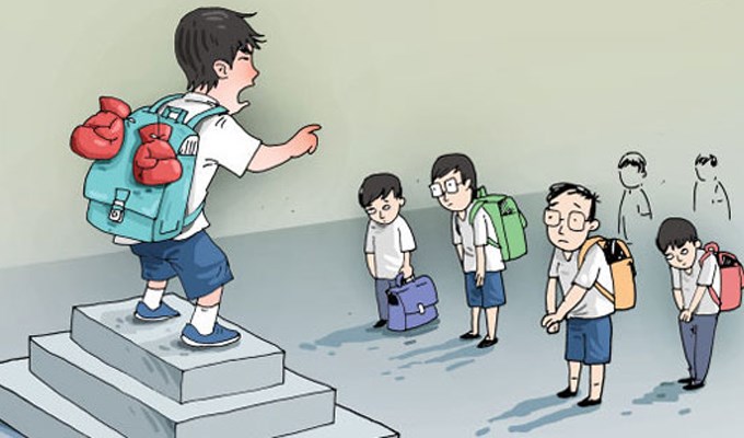 Giúp con phòng tránh bạo lực