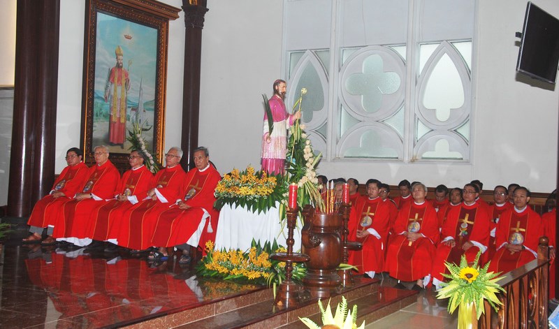 Thánh lễ kính trọng thể thánh giám mục Stêphanô Cuénot Thể