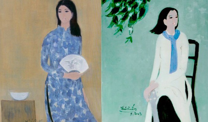 Họa sĩ Thái Tuấn với những bức vẽ thiếu nữ