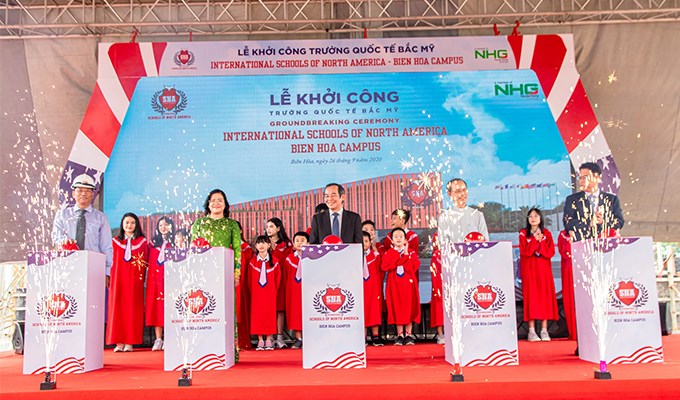 KHỞI CÔNG XÂY DỰNG TRƯỜNG QUỐC TẾ BẮC MỸ  - SNA BIÊN HÒA