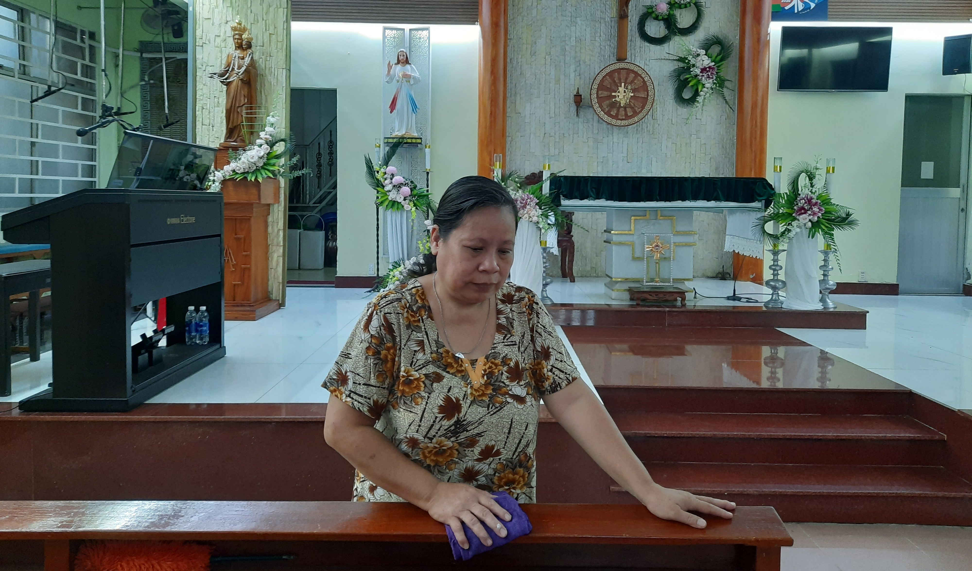 Nữ ca trưởng say mê dấn thân