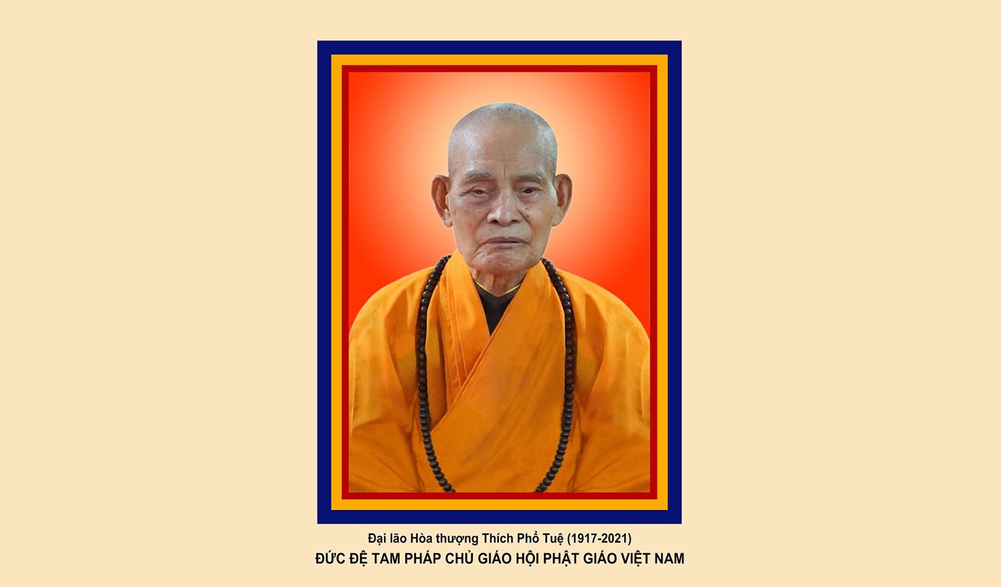 Đại lão Hòa thượng Thích Phổ Tuệ, Pháp chủ Giáo hội Phật giáo Việt Nam viên tịch