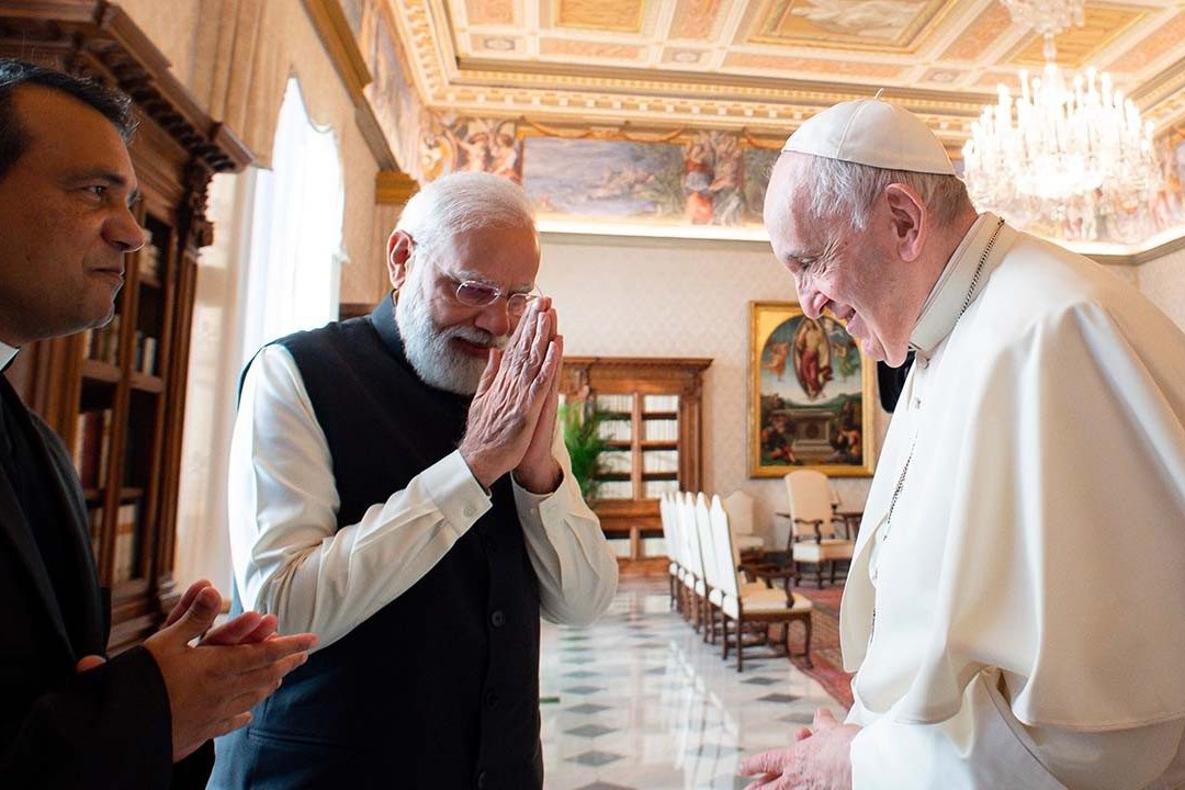 Thủ tướng Modi mời Đức Giáo Hoàng viếng thăm Ấn Độ