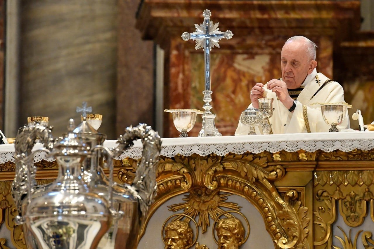 Đức Thánh Cha chủ sự lễ Truyền Dầu tại Vatican