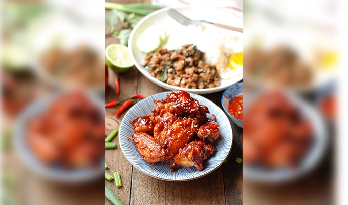 Gà sốt ớt kiểu Hàn