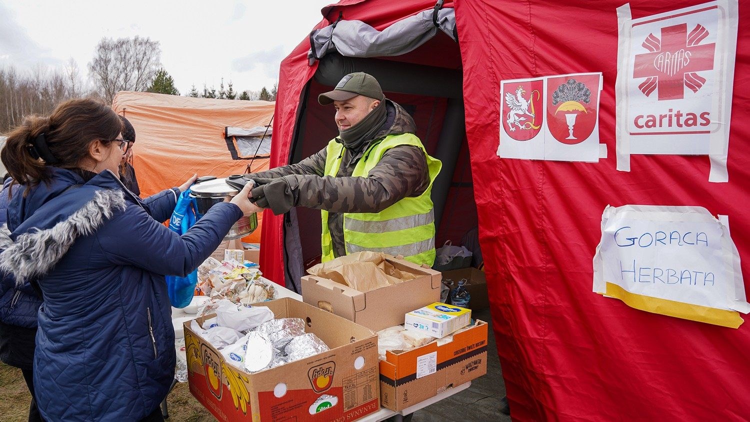 Caritas Ba Lan nỗ lực giúp đỡ người tị nạn Ukraine