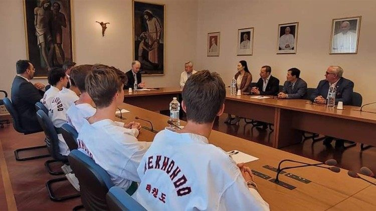 Thành viên Liên đoàn Taekwondo Thế giới thăm Vatican