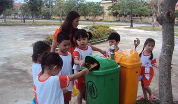 Dạy trẻ bảo vệ môi trường