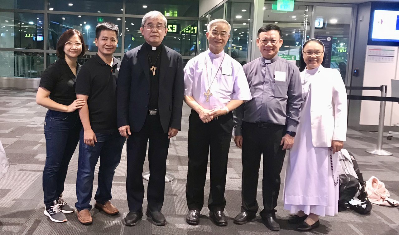 Ðoàn Việt Nam lên đường tham dự Ðại hội Gia đình Thế giới tại Rome