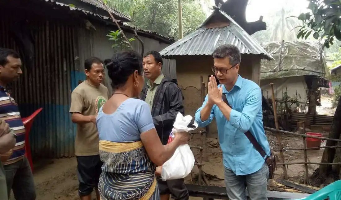 Giáo hội Bangladesh giúp dân bị mưa lũ