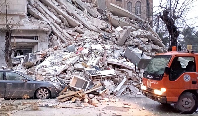 Ðức Thánh Cha cầu nguyện cho nạn nhân động đất ở Thổ Nhĩ Kỳ và Syria
