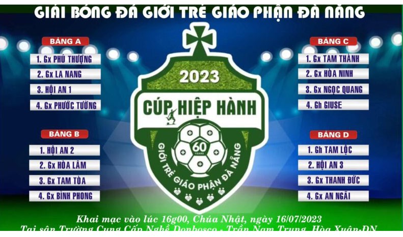 Giải bóng đá Giới trẻ giáo phận Đà Nẵng Cúp Hiệp Hành năm 2023