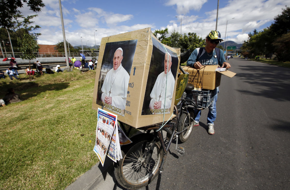 Colombia chao don Duc Phanxico