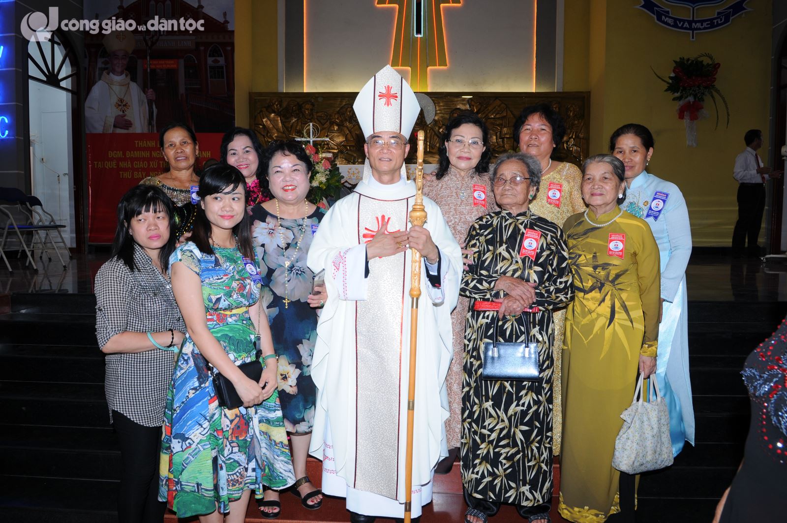 Giam muc Manh dang le ta on tai Gx Thanh Linh